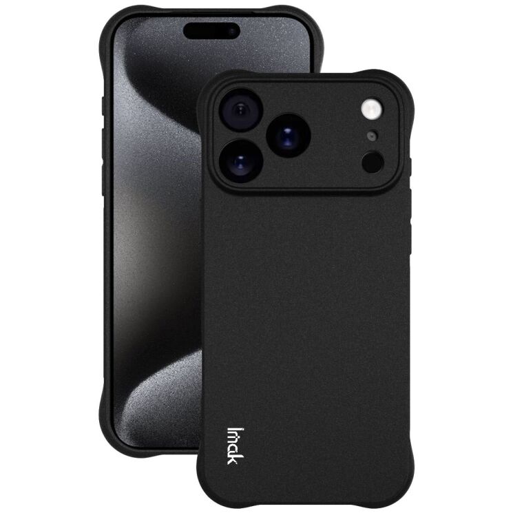 Защитный чехол IMAK Airbag MAX Case для Apple iPhone 17 Pro Max - Matte Black: фото 2 из 12