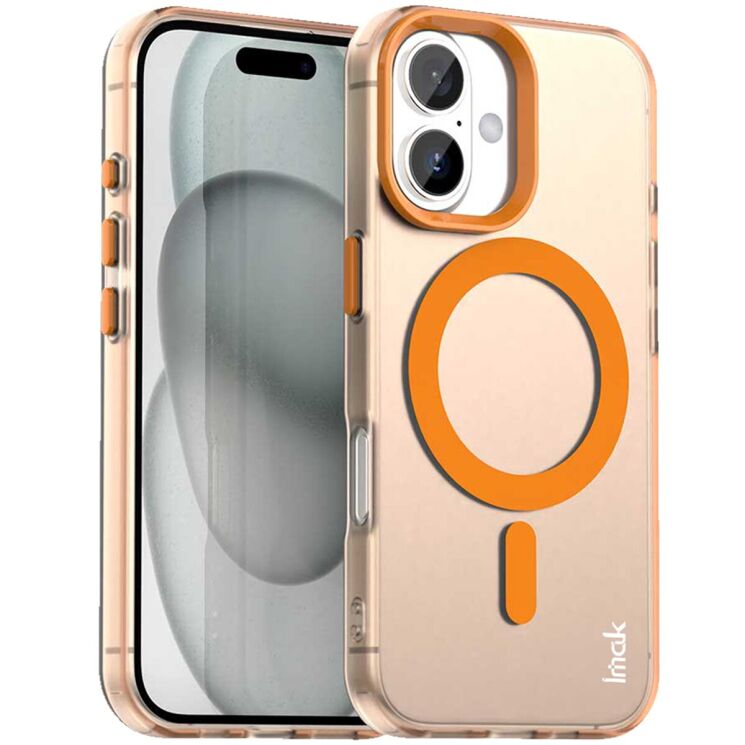 Захисний чохол IMAK Candy Series Magnetic для Apple iPhone 17 - Orange: фото 1 з 6