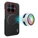 Защитный чехол IMAK Carbon Guard with MagSafe для Xiaomi 17T - Black (408845B). Фото 2 из 2