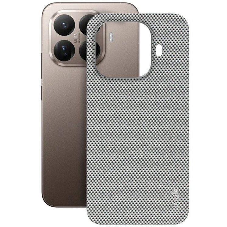 Захисний чохол IMAK Fabric Case для Xiaomi 15T Pro - Light Grey: фото 2 з 9