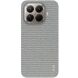 Захисний чохол IMAK Fabric Case для Xiaomi 15T Pro - Light Grey (389853LH). Фото 3 з 9