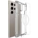 Защитный чехол IMAK Space Shield MagSafe для Samsung Galaxy S25 Ultra (S938) - Transparent (372266T). Фото 2 из 8