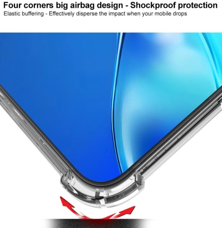 Защитный чехол IMAK Space Shield MagSafe для Samsung Galaxy S25 Ultra (S938) - Transparent: фото 7 из 8