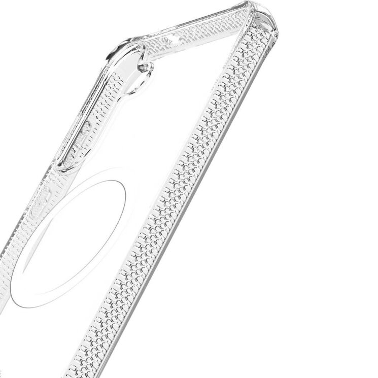 Защитный чехол ItSkins Hybrid R with MagSafe для Samsung Galaxy S24 Plus (S926) SGKP-HMACR-TRSP - Clear: фото 4 из 8