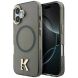Захисний чохол Karl Lagerfeld IML K Head Logo MagSafe для iPhone 17 (KLHMP17S5HTMKHDK) - Black (407726B). Фото 1 з 8