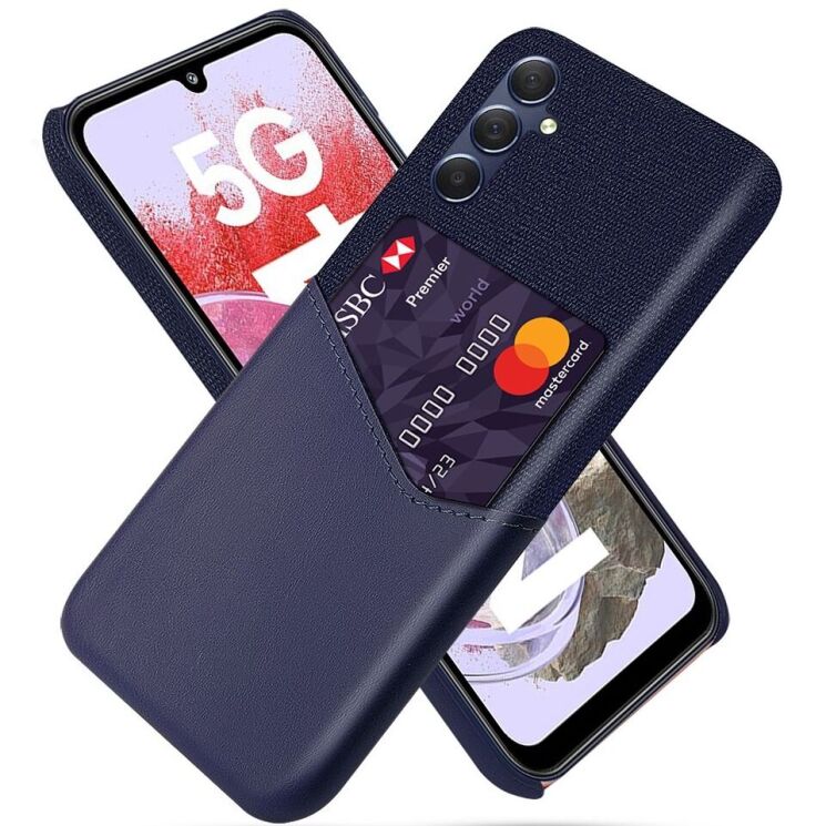 Защитный чехол KSQ Business Pocket для Samsung Galaxy M34 (M346) - Blue: фото 1 из 4