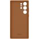 Защитный чехол Leather Case для Samsung Galaxy S23 Ultra (S918) EF-VS918LAEGRU - Camel (317951A). Фото 4 из 4