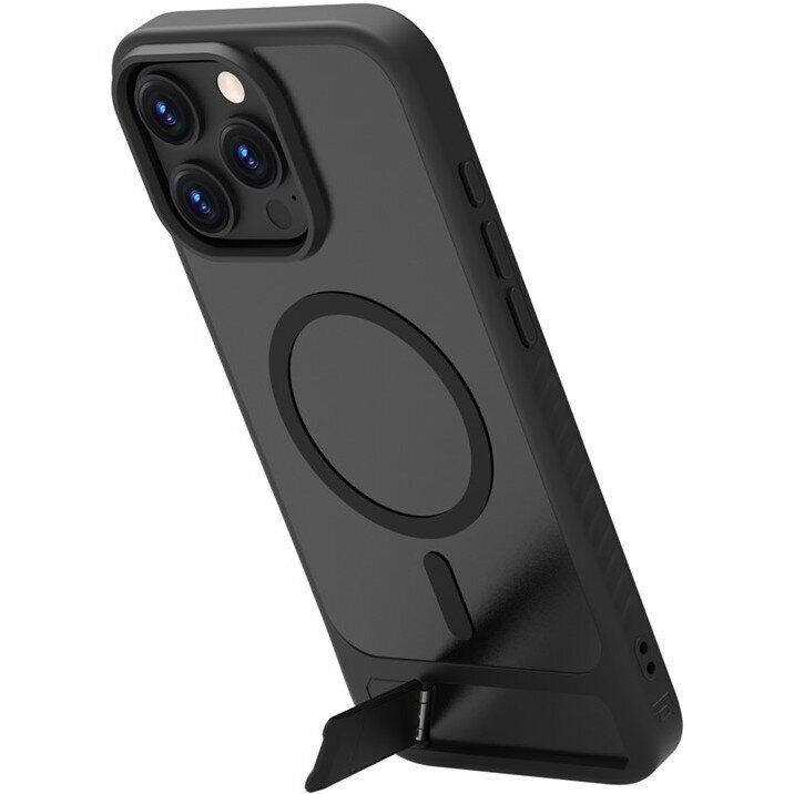 Защитный чехол LEREACH Le-Chic Series для Apple iPhone 16 Pro Max - Black: фото 1 из 18