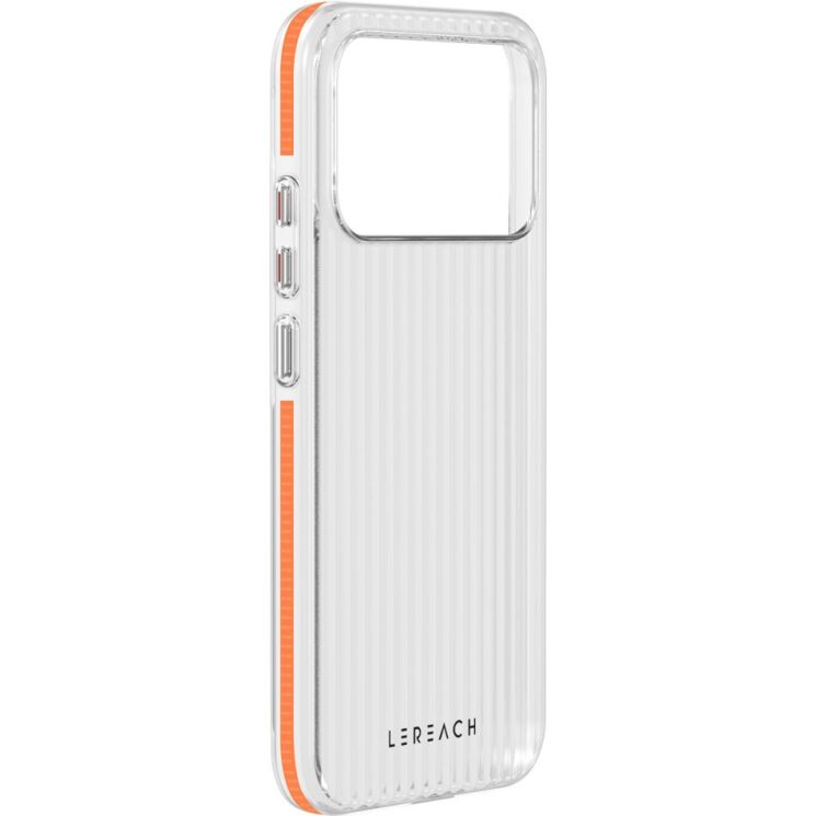 Защитный чехол LEREACH TOC Series для Xiaomi Poco F8 Pro - Orange: фото 3 из 10