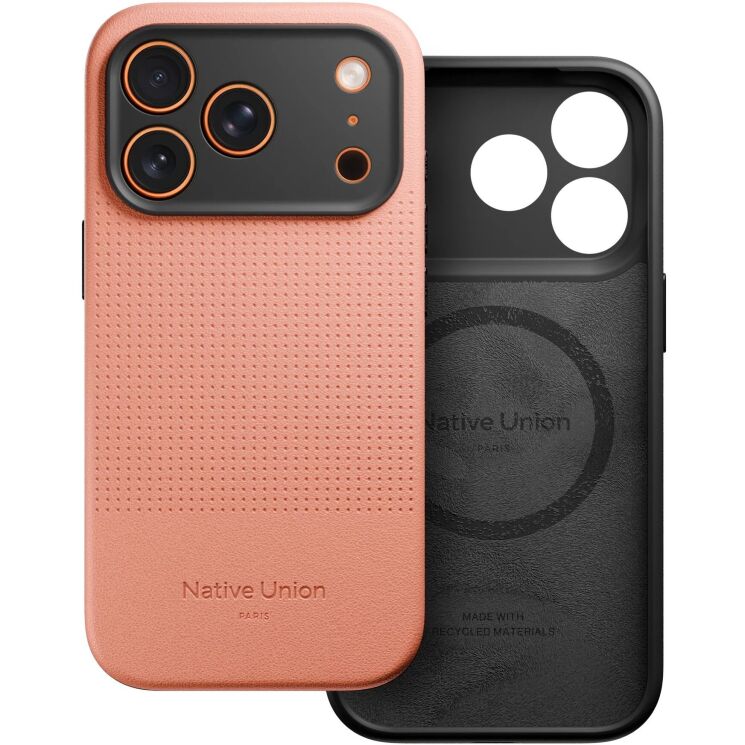 Защитный чехол Native Union Active для iPhone 17 Pro (ACTCSE-APR-NP25P) - Apricot Crush: фото 1 из 15