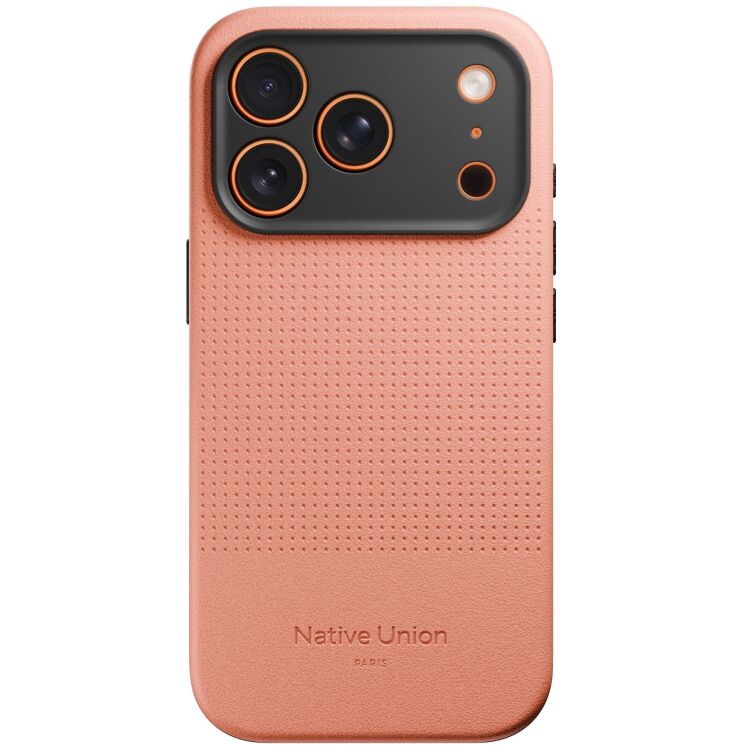 Защитный чехол Native Union Active для iPhone 17 Pro (ACTCSE-APR-NP25P) - Apricot Crush: фото 2 из 15