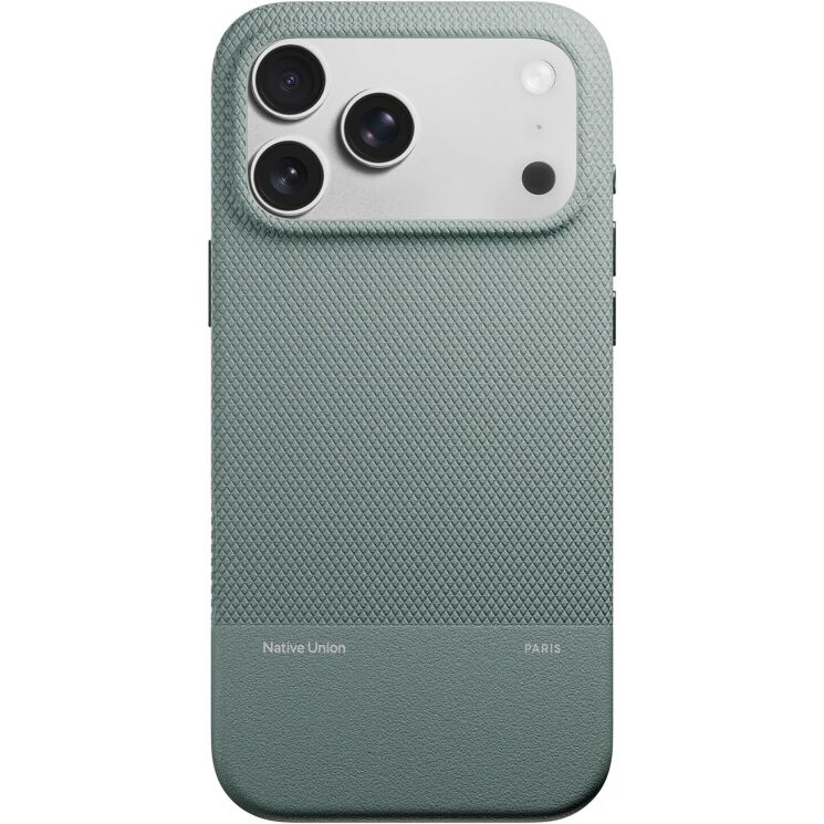 Защитный чехол Native Union (RE) Classic для iPhone 17 Pro Max (RECLA-GRN-NP25PM) - Slate Green: фото 2 из 12