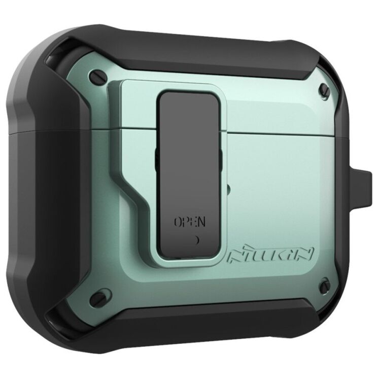 Захисний чохол NILLKIN Bounce Case для Apple AirPods 3 - Green: фото 3 з 17