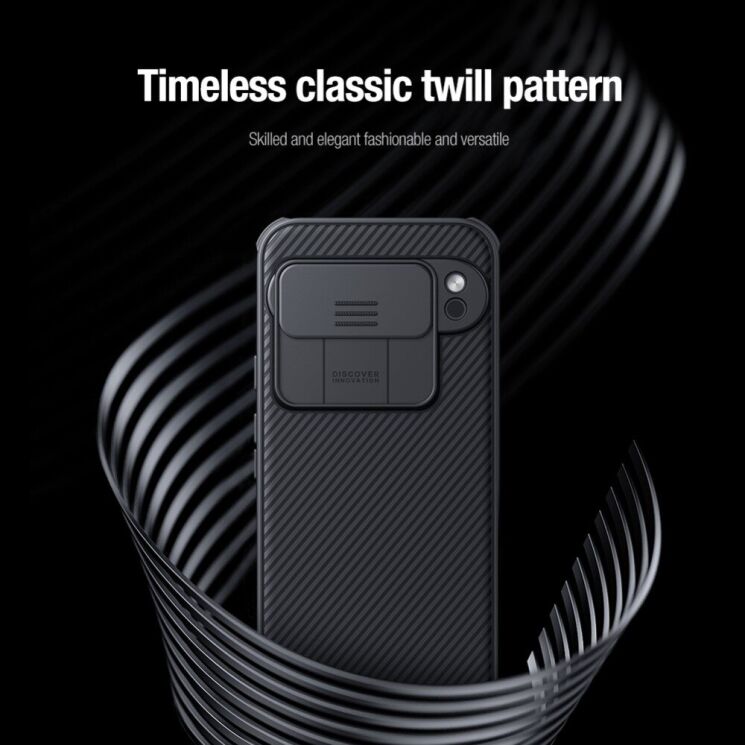Защитный чехол NILLKIN CamShield Pro для Google Pixel 9 Pro XL - Black: фото 14 из 18