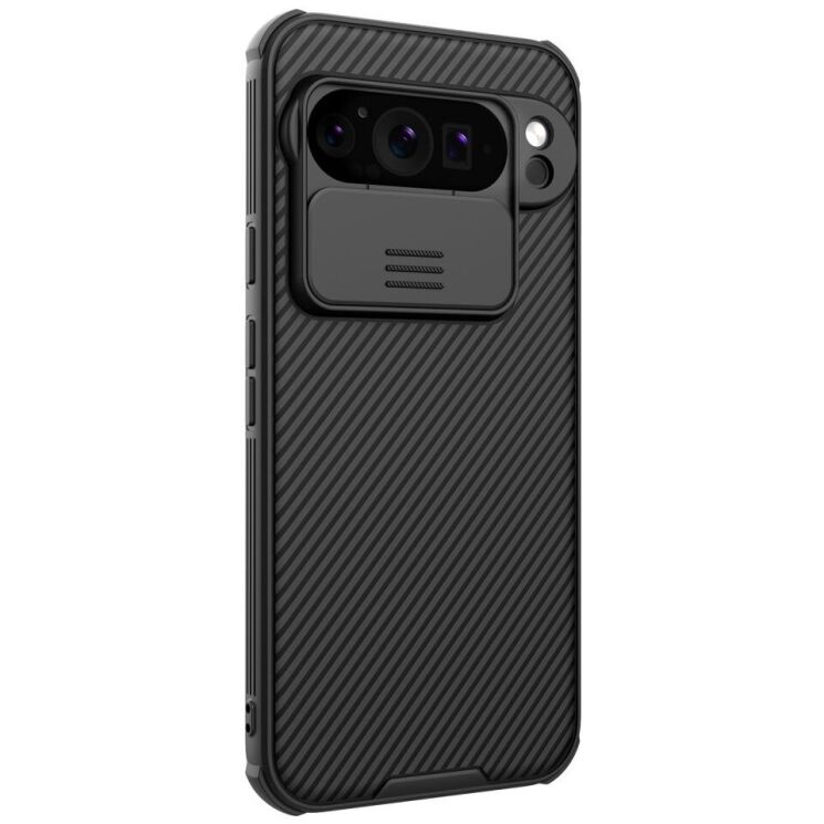 Защитный чехол NILLKIN CamShield Pro для Google Pixel 9 Pro XL - Black: фото 1 из 18