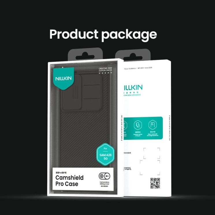Защитный чехол NILLKIN CamShield Pro для Samsung Galaxy A26 (A266) - Black: фото 14 из 14