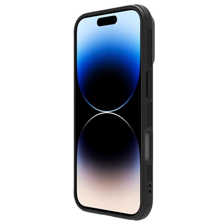 Захисний чохол NILLKIN CamShield Pro Magnetic для Apple iPhone 16 - Black: фото 4 з 18