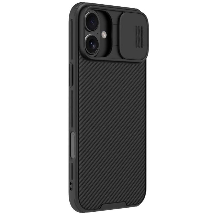 Захисний чохол NILLKIN CamShield Pro Magnetic для Apple iPhone 16 - Black: фото 3 з 18