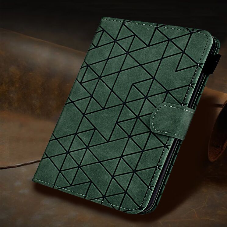 Защитный чехол Refarme Rhombus Pattern для Amazon Kindle 11th (2022/2024) - Green: фото 7 из 10