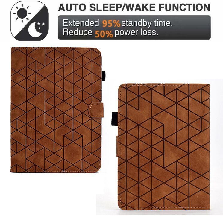 Защитный чехол Refarme Rhombus Pattern для Amazon Kindle 11th (2022/2024) - Green: фото 9 из 10