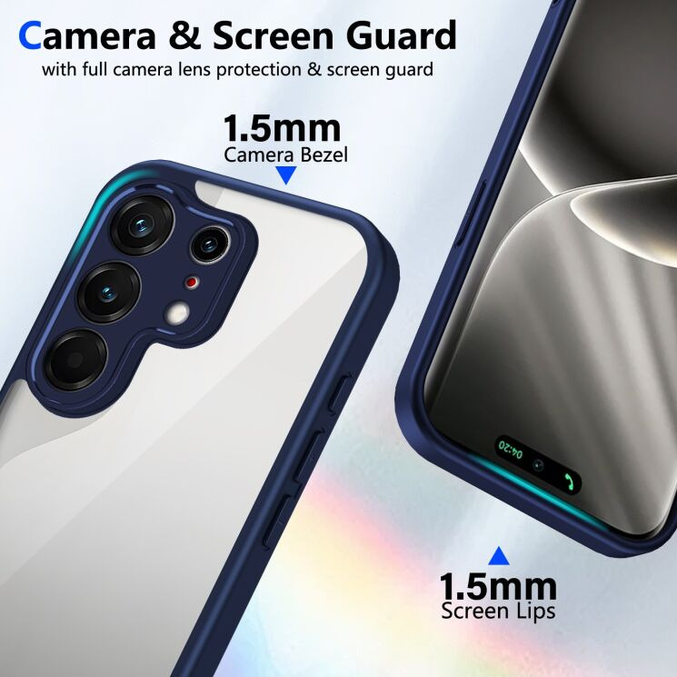 Защитный чехол Reframe Clear Bound для TECNO Camon 50 - Black: фото 4 из 5