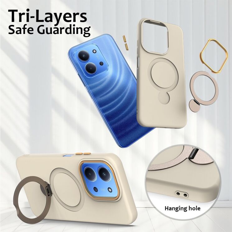 Защитный чехол Reframe Draco Casе для Xiaomi Redmi 15C / Poco C85 - Black (386168B) Защитный чехол Reframe Draco Casе для Xiaomi Redmi 15C / Poco C85 - Black: фото 6 из 7