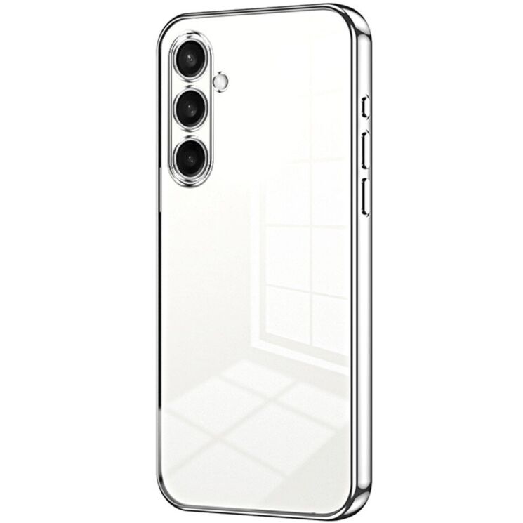 Защитный чехол Reframe Electroplating Frame для Samsung Galaxy A37 (A376) - Silver: фото 1 из 7