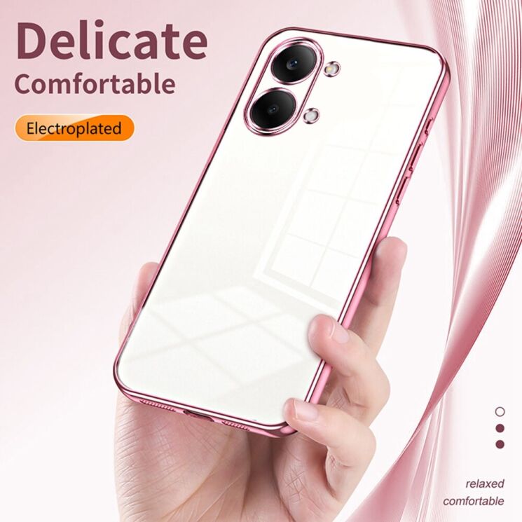 Защитный чехол Reframe Electroplating Frame для Xiaomi Poco X8 Pro Max - Green: фото 6 из 7