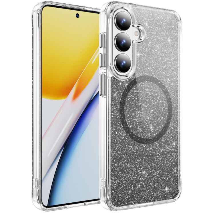 Защитный чехол Reframe Glitter Magnetic Case для Samsung Galaxy S26 (S942) - Black (404278B) Защитный чехол Reframe Glitter Magnetic Case для Samsung Galaxy S26 (S942) - Black: фото 1 из 9