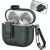 Захисний чохол Reframe Leather Texture для Apple AirPods 4 - Army Green: фото 1 з 6