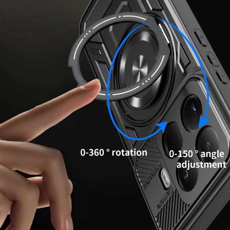 Защитный чехол Reframe Rotation Magnetic для Xiaomi 15T Pro - Black: фото 7 из 10