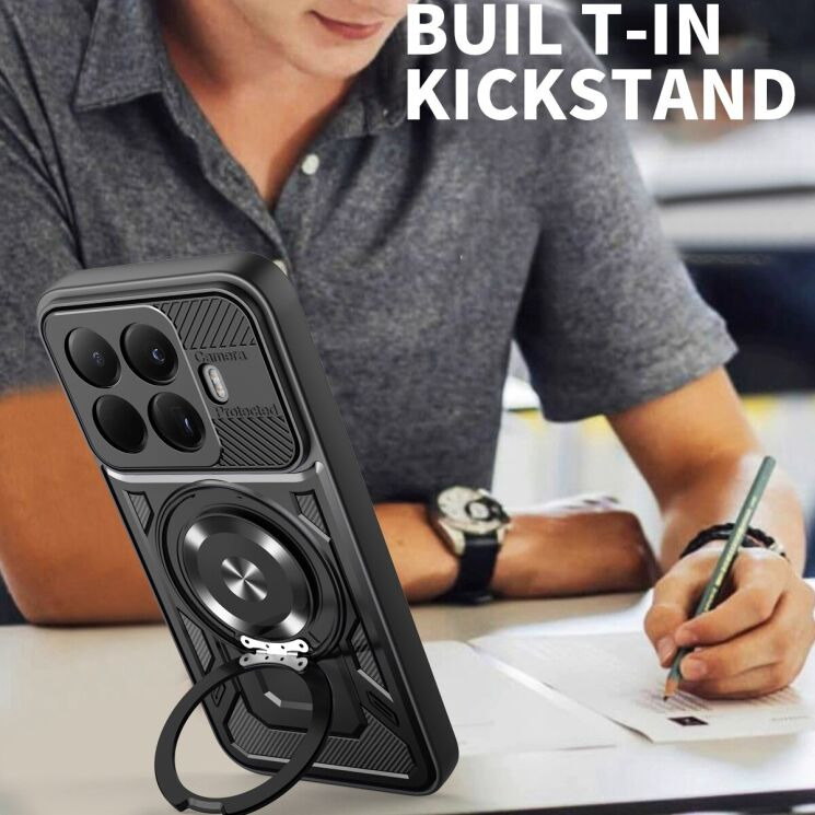 Защитный чехол Reframe Rotation Magnetic для Xiaomi 15T Pro - Black: фото 2 из 10