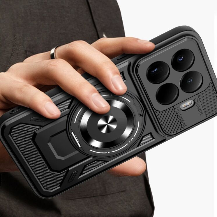 Защитный чехол Reframe Rotation Magnetic для Xiaomi 15T Pro - Black: фото 6 из 10