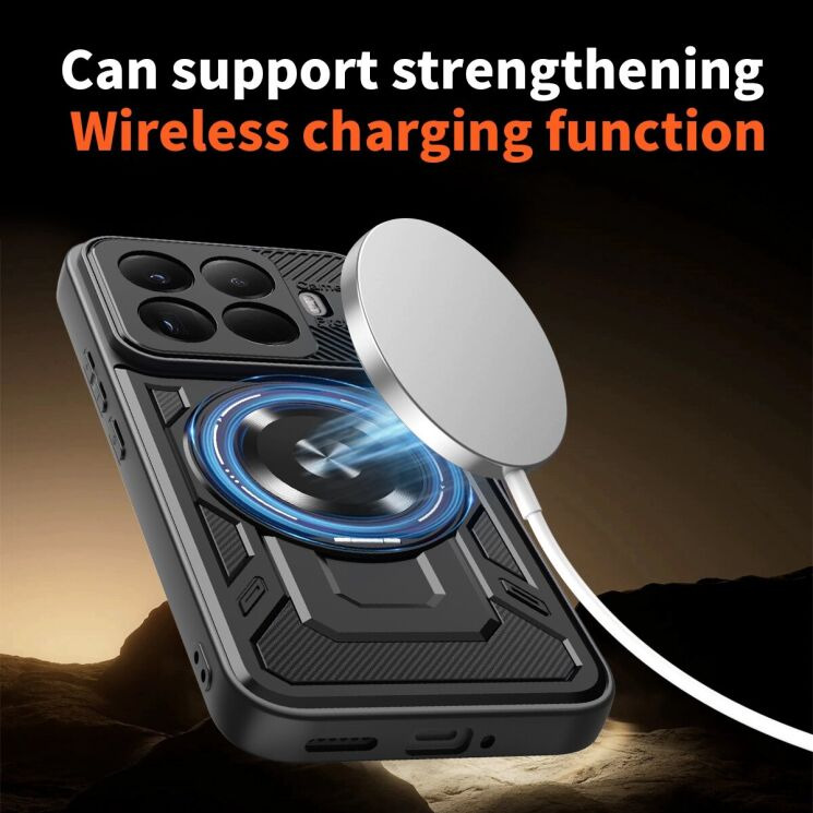 Защитный чехол Reframe Rotation Magnetic для Xiaomi 15T Pro - Black: фото 5 из 10