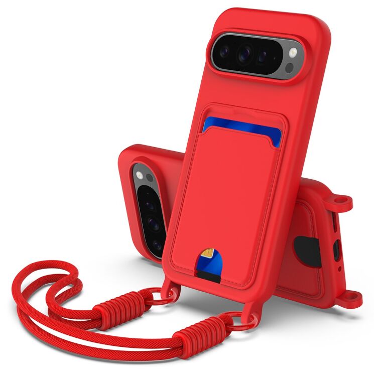 Захисний чохол Reframe Silicone Holder для Google Pixel 10 Pro XL - Red: фото 1 з 7