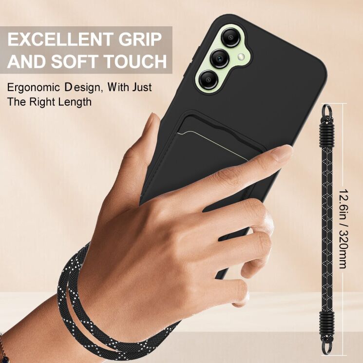 Захисний чохол Reframe Silicone Holder для Samsung Galaxy S24 FE (S721) - Black: фото 3 з 7