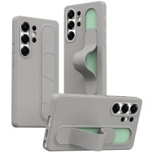 Захисний чохол Reframe Standing Grip для Samsung Galaxy S25 Ultra (S938) - Titanium Grey: фото 1 з 12