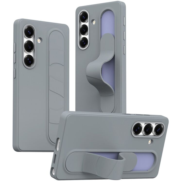 Защитный чехол Reframe Standing Grip для Samsung Galaxy S26 - Grey: фото 1 из 12