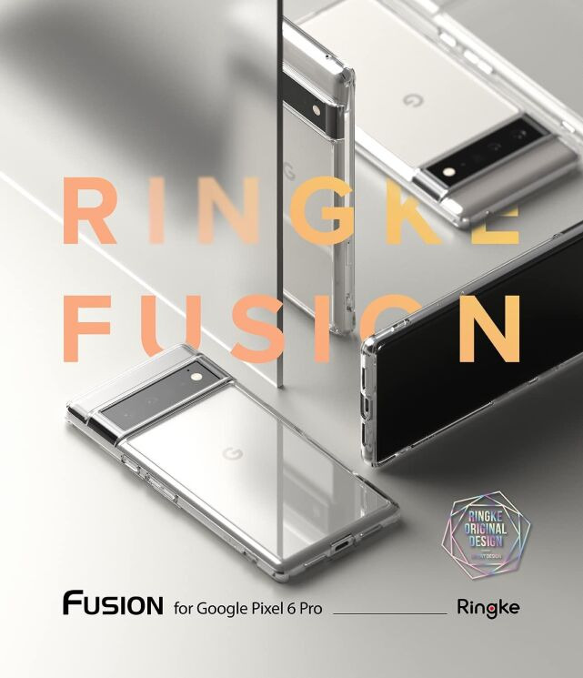 Захисний чохол RINGKE Fusion для Google Pixel 6 Pro - Matte Clear: фото 2 з 10