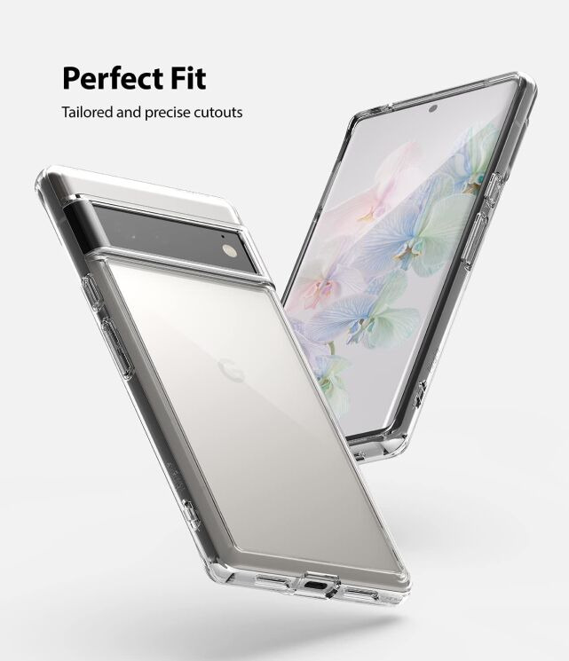 Захисний чохол RINGKE Fusion для Google Pixel 6 Pro - Matte Clear: фото 9 з 10