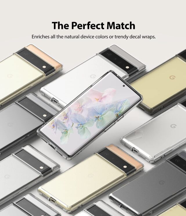 Захисний чохол RINGKE Fusion для Google Pixel 6 Pro - Matte Clear: фото 5 з 10