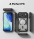 Защитный чехол Ringke Fusion X MagSafe для iPhone 18 Pro (8800380462786) - Black (423771B). Фото 17 из 22