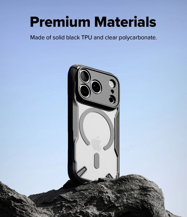 Защитный чехол Ringke Fusion X MagSafe для iPhone 18 Pro (8800380462786) - Black: фото 11 из 22