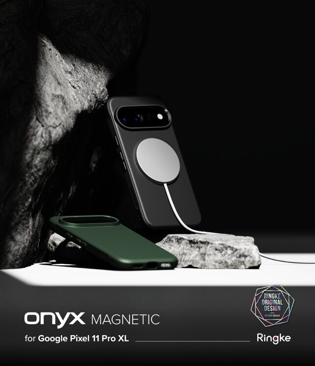 Защитный чехол Ringke Onyx Magnetic (FP) для Google Pixel 11 Pro XL (8800380460911) - Dark Green: фото 2 из 17