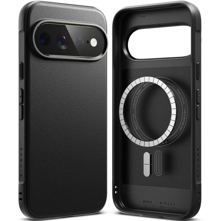 Защитный чехол Ringke Onyx Magnetic (FP) для Google Pixel 11 Pro XL (8800380460881) - Black: фото 1 из 17