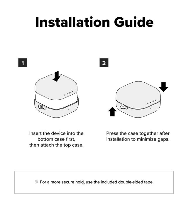 Защитный чехол Ringke Silicone Case для Samsung Galaxy Buds 4 / Buds 4 Pro (8800328816763) - Black: фото 13 из 14