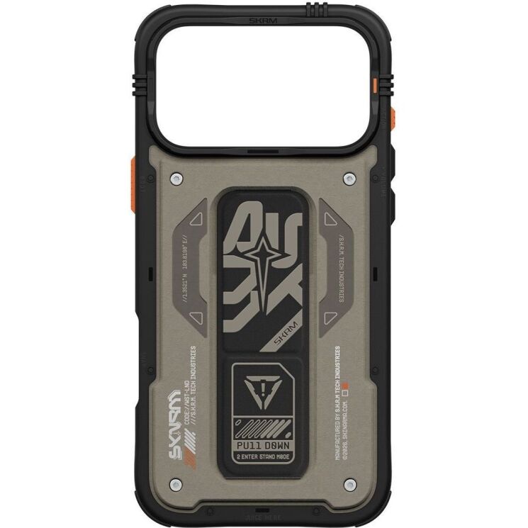 Защитный чехол SKINARMA AEGIS Mag-Charge для iPhone 17 Pro (SK-2025IPP6.3-AEGIS-GRY) - Grey: фото 4 из 6