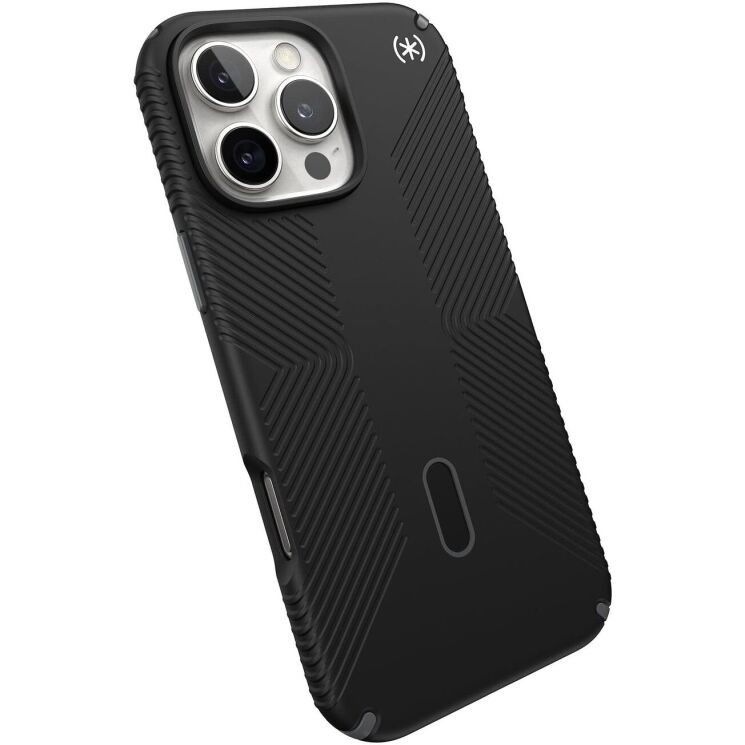 Захисний чохол Speck Presidio2 Grip MagSafe ClickLock для Apple iPhone 16 Pro Max (150725-3205) - Black: фото 3 з 10