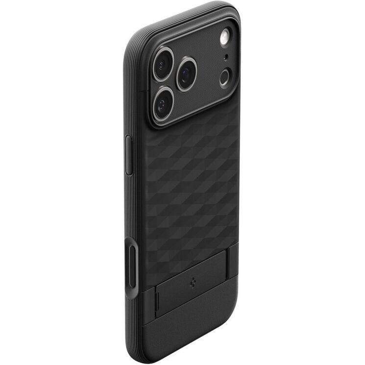 Защитный чехол Spigen Caseology Parallax S (MagFit) by Spigen для iPhone 17 Pro (ACS09964) - Matte Black: фото 7 из 18