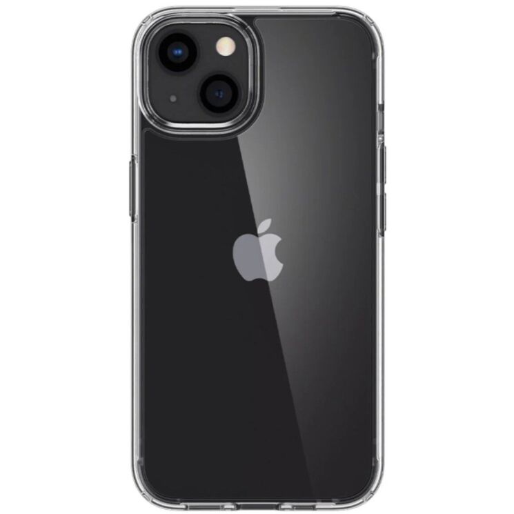 Защитный чехол Spigen Crystal Hybrid для iPhone 13 (ACS03560) - Crystal Clear: фото 1 из 6